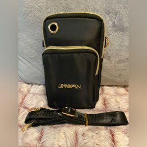 Three-layer Arm Bag, Outdoor Sports Arm Bag, Women's Casual Nylon Crossbody Bag